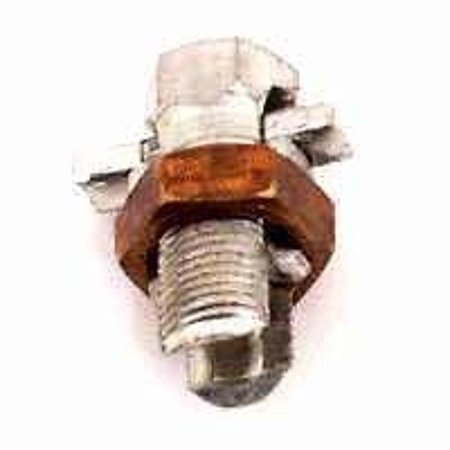 ERICO nVent  Split Bolt Connector, 8 to 2 Wire, Silicone Bronze Alloy, TinCoated ESBP2
